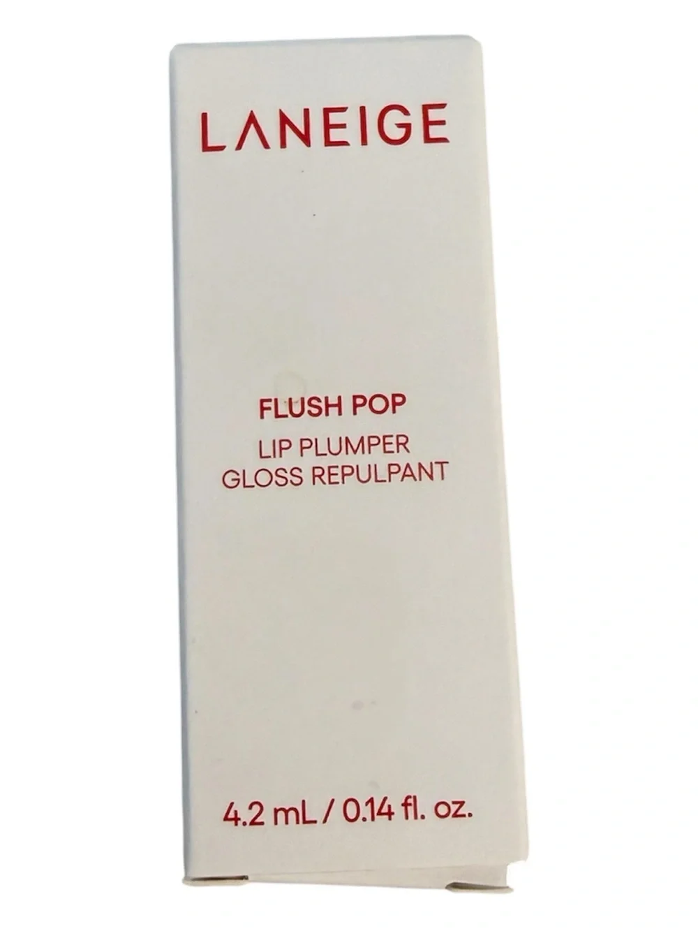 LANEIGE  Flush Pop Plumping Peptide Lip Gloss Treatment